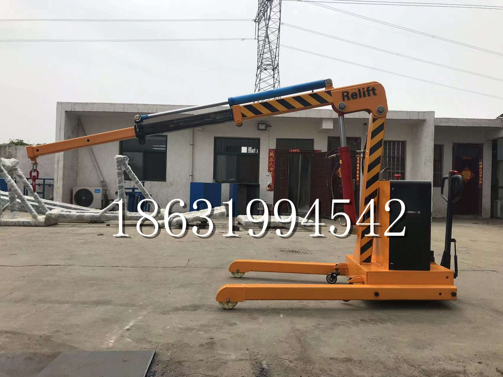 大武乡久征定做3吨三轮随车吊 农用园林绿化移树吊 平板工程用小吊机